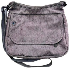 L.L. Bean Boundless Expandable Crossbody Bag - Purple Heather - 8" x 10" x 3.25”